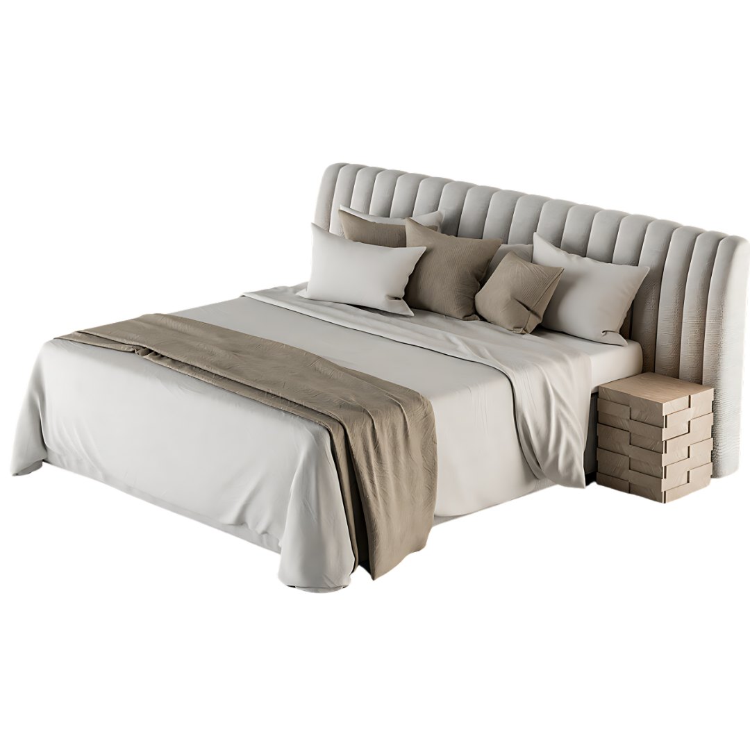 Acro Bed W/2 Side Tables