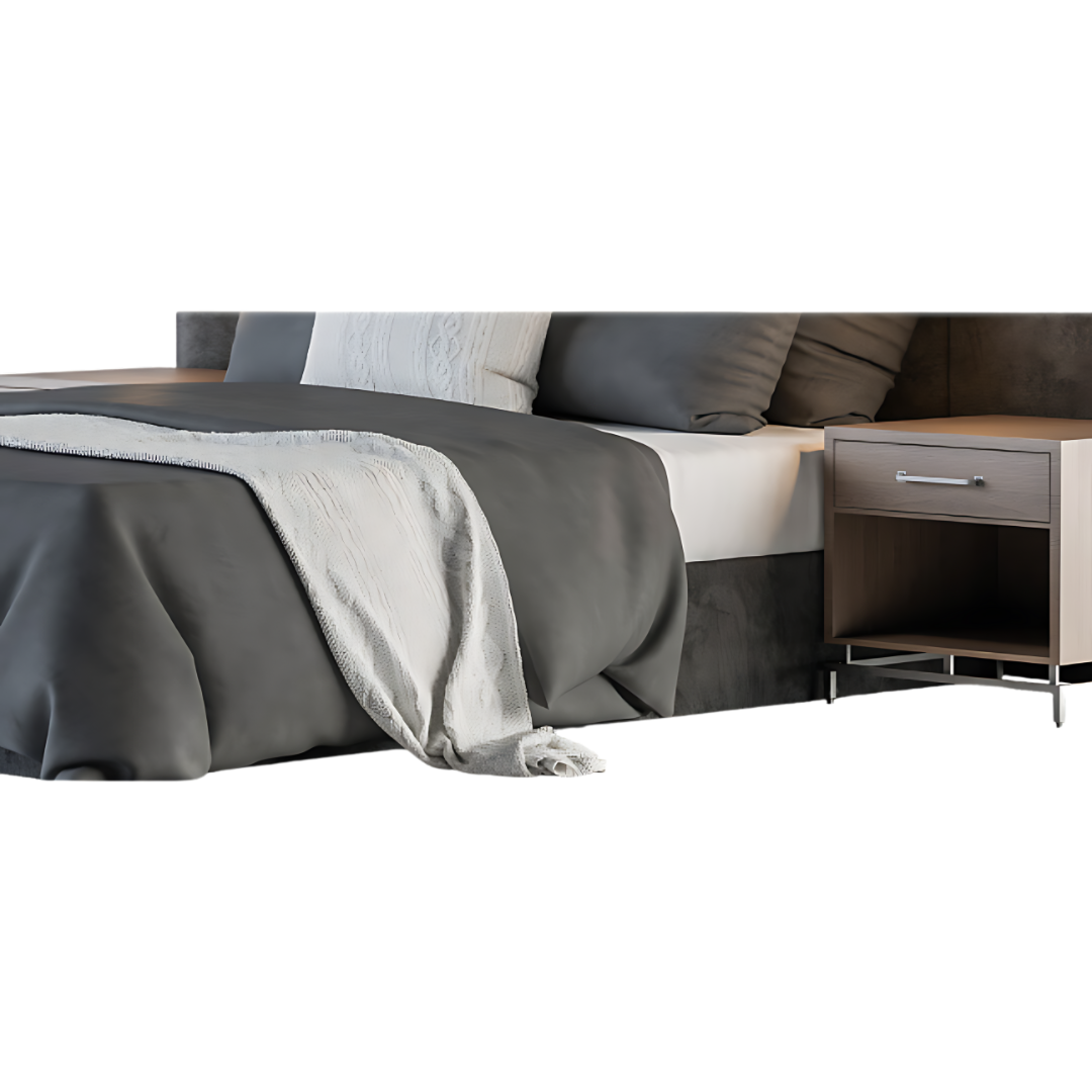 Felton Bed W/2 Side Tables