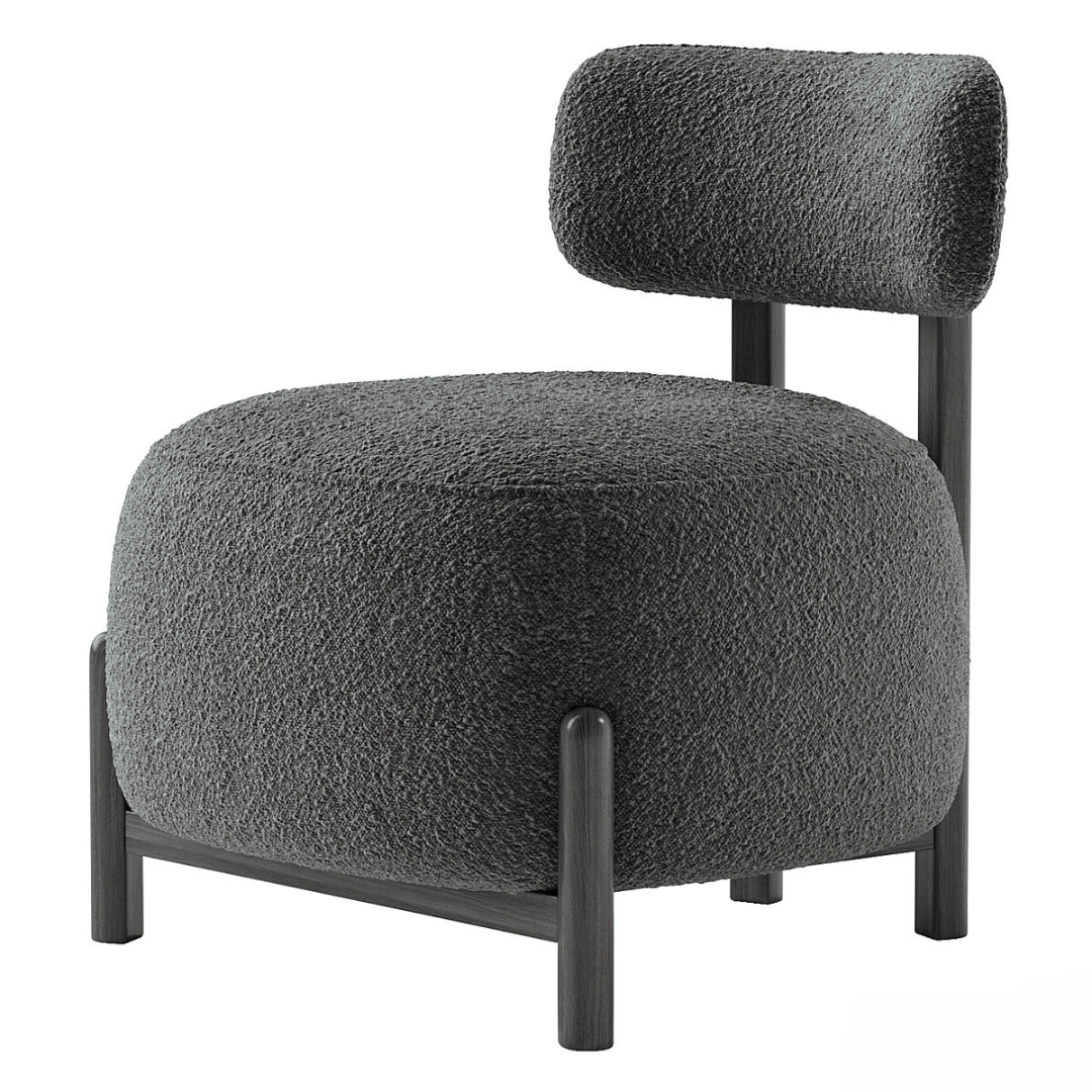 Boucle Lounge Chair