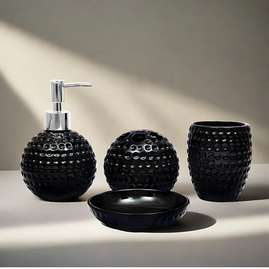 Emboss Textured Bathroom Set