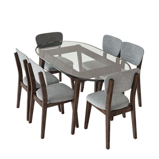 Harbor Dining Table with 6 Chairs