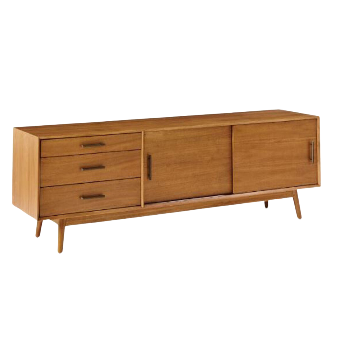 Walnut Media Console