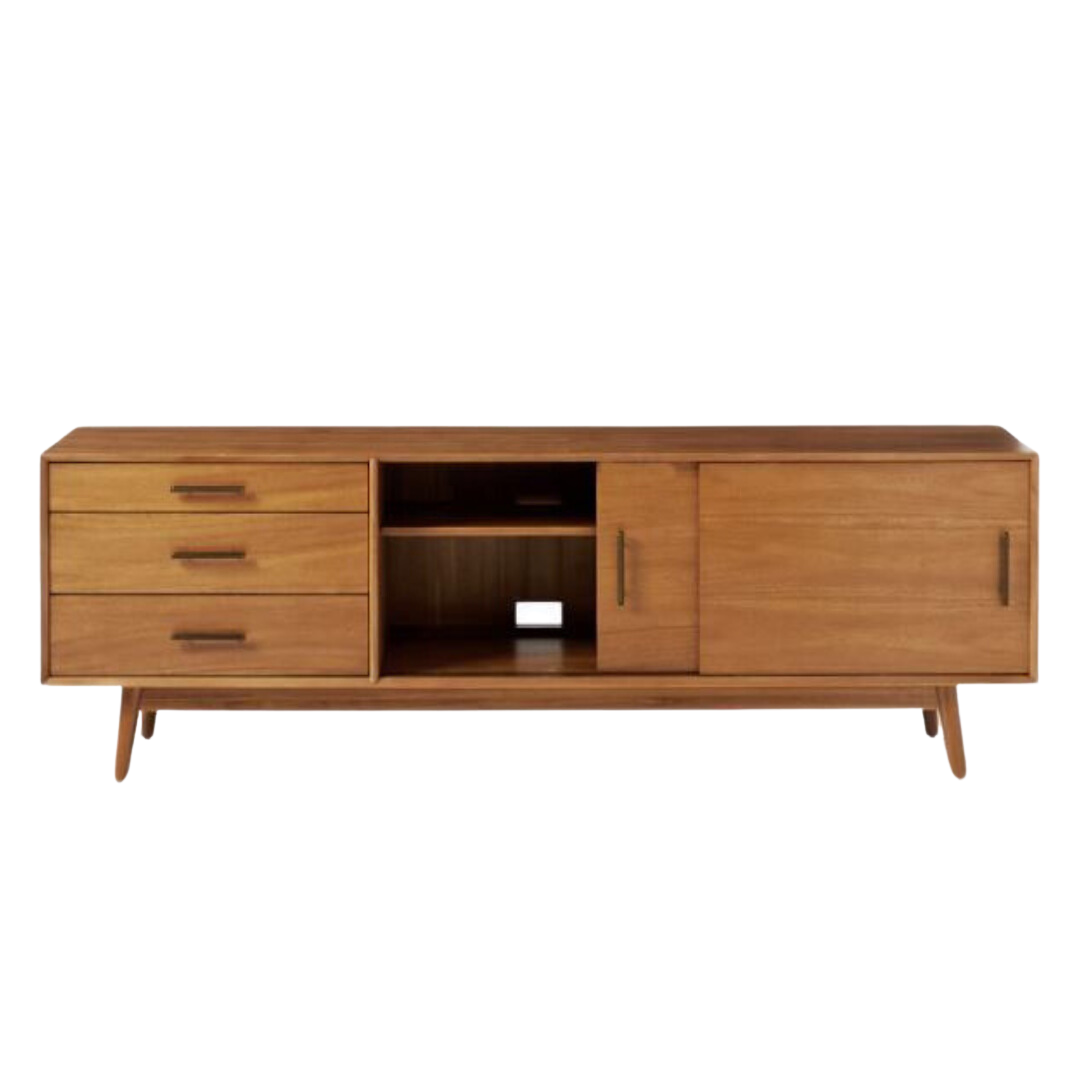 Walnut Media Console